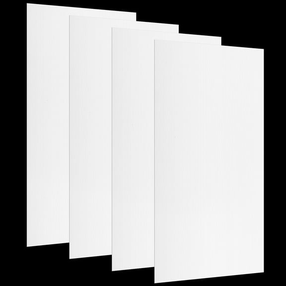 Fluorescent Light Diffuser Panels Milky White 4 Pack For 2x4ft Drop Ceiling Fixtures
