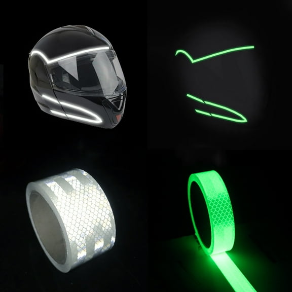 Fluorescent MTB Tape Cycling Wheel Rim Reflective Stickers Decal
