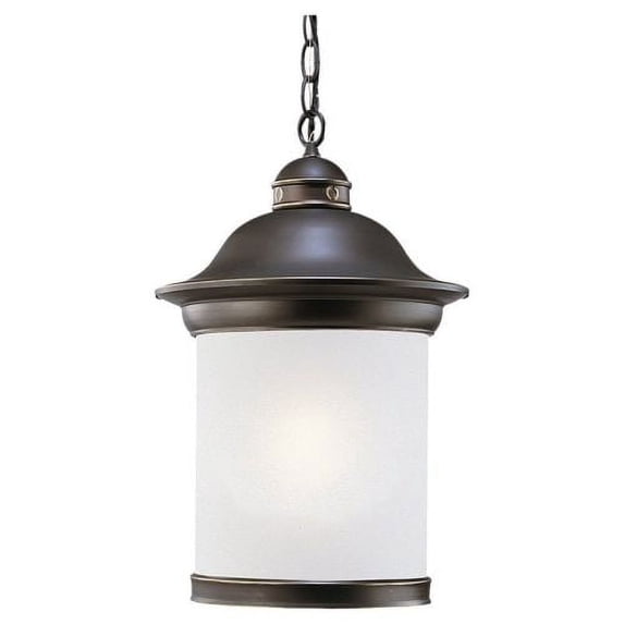 Fluorescent One Light Outdoor Pendant