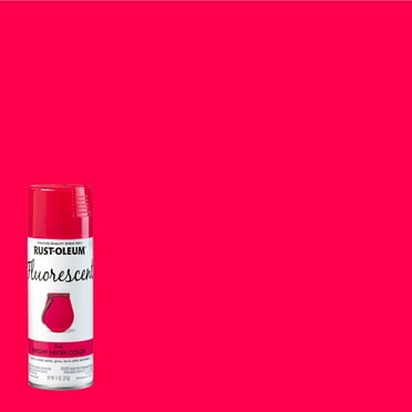 Fluorescent Pink, Rust-Oleum Specialty Flat Spray Paint- 11 oz