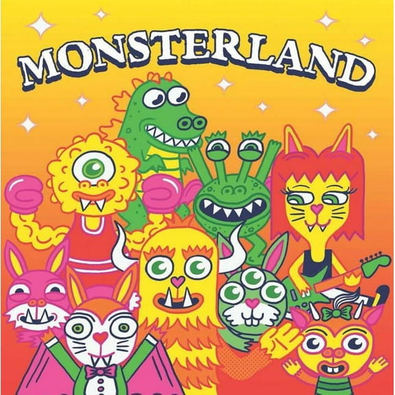Fluorescent Pop!: Monsterland (Board book)