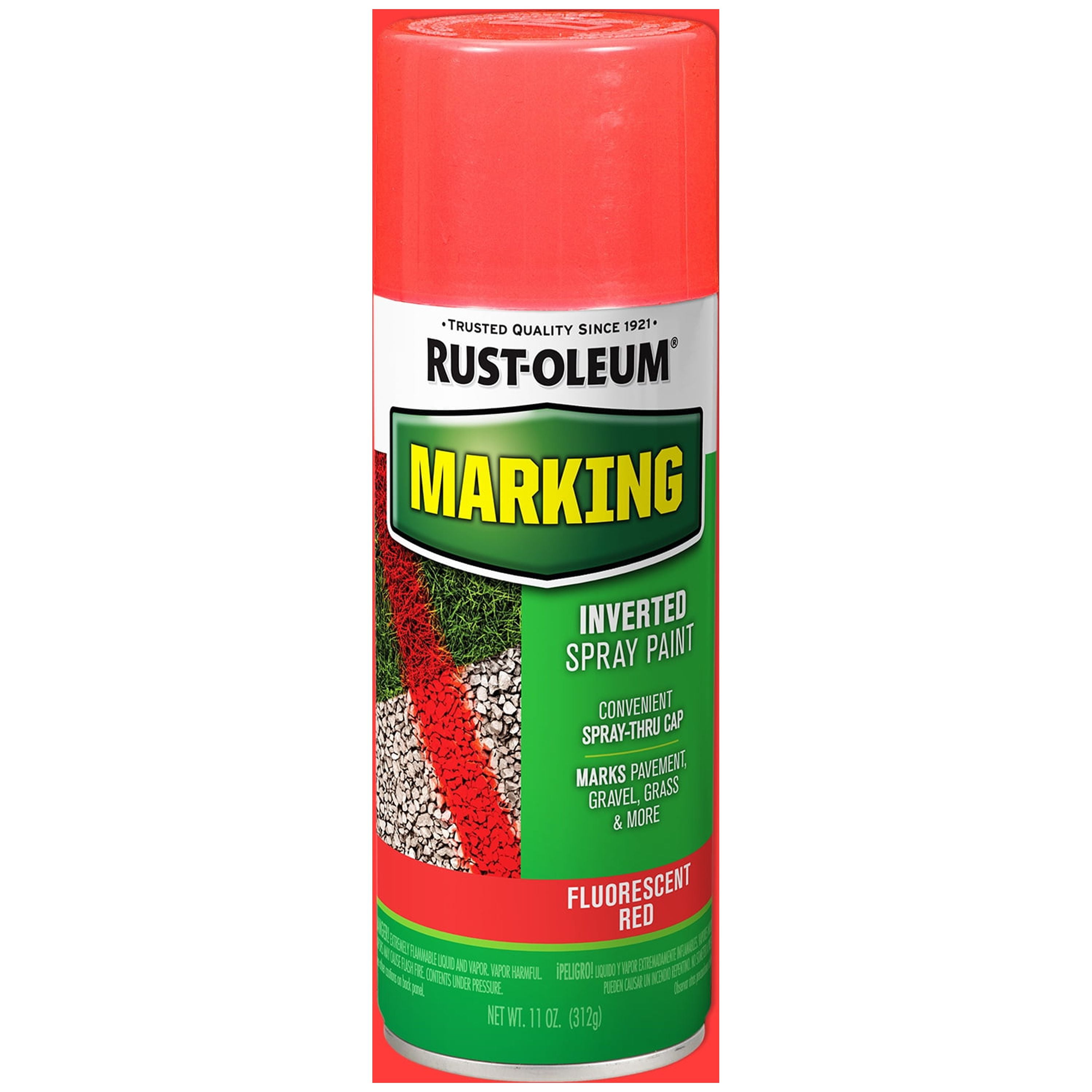 ufmウエダ× Catskill Research Inc. カンタータ2100 Fluorescent Red, Rust-Oleum Specialty Flat Marking Spray