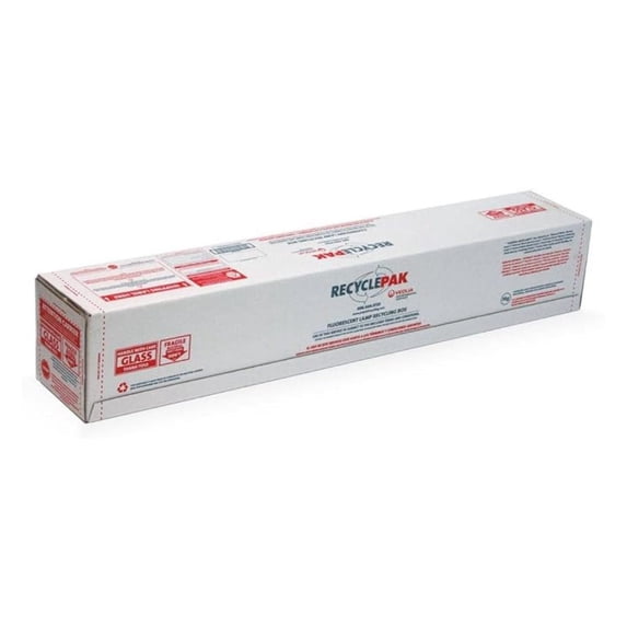 Fluorescent Tubes Recycling Box Size: 51" H x 13" W