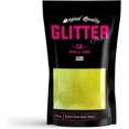thumbnail image 1 of Fluorescent Yellow Premium Glitter Multi Purpose Dust Powder 100g / 3.5oz for use with Arts & Crafts Wine Glass Decoration Weddings Cards Flowers Cosmetic Face Body Nails, 1 of 2