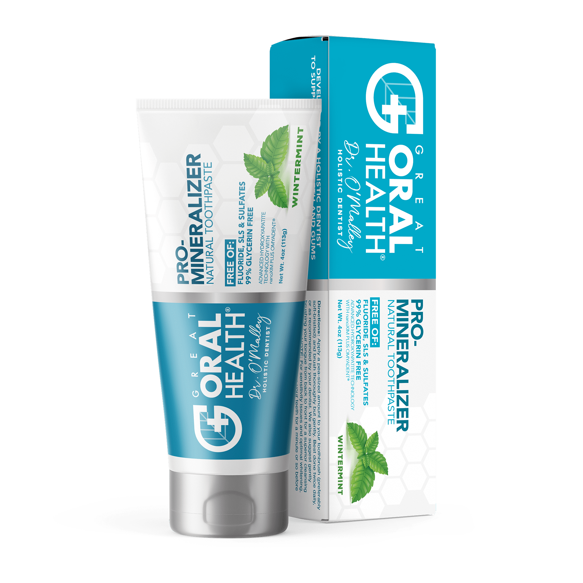 Fluoride Free Naturally Whitening ToothpasteNano Hydroxyapatite