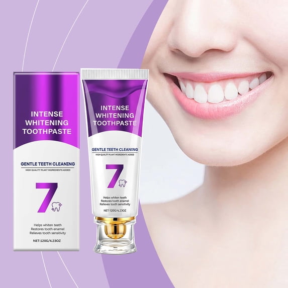 Fluoride-Free Toothpaste for Sensitive Teeth and Gums, Natural Oral Care for Cavity Protection and Enamel Remineralization, Brightening Toothpaste for Bad Breath and Plaque Removal