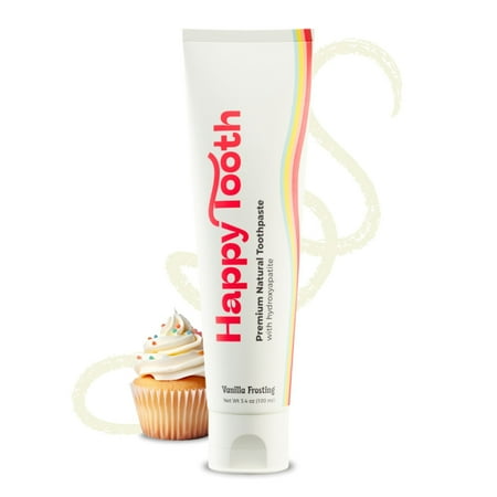 Fluoride-Free Toothpaste with 10% Hydroxyapatite - Vanilla Frosting