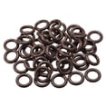 thumbnail image 1 of Fluorine Rubber O Rings, 17mm OD, 10mm Inner Diameter, 3.5mm Width, Seal Gasket Brown 50 Pcs, 1 of 3