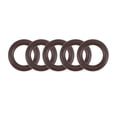 thumbnail image 1 of Fluorine Rubber O-Rings 17mm OD 11mm ID 3mm Width FKM Seal Gasket, Brown 5pcs, 1 of 3