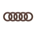 thumbnail image 1 of Fluorine Rubber O-Rings 18mm OD 12mm ID 3mm Width FKM Seal Gasket, Brown 5pcs, 1 of 3