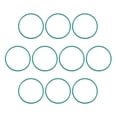 thumbnail image 1 of Fluorine Rubber O Rings 24mm OD 22mm Inner Dia 1mm Width Seal Gasket Green 10pcs, 1 of 3