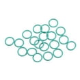 thumbnail image 1 of Fluorine Rubber O Rings, 7mm OD, 5mm Inner Diameter, 1mm Width, Seal Gasket Green 20Pcs, 1 of 3