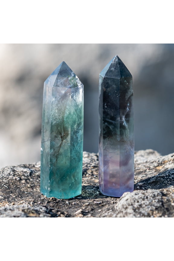 Fluorite Crystal Tower