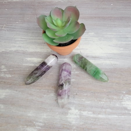 Fluorite Massage Wand 2"
