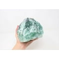 thumbnail image 1 of Fluorite XL Rough Raw Chunk, High Grade A Quality - Healing Crystals, Meditation, Heart Chakra, Third Eye Chakra, 1 of 6