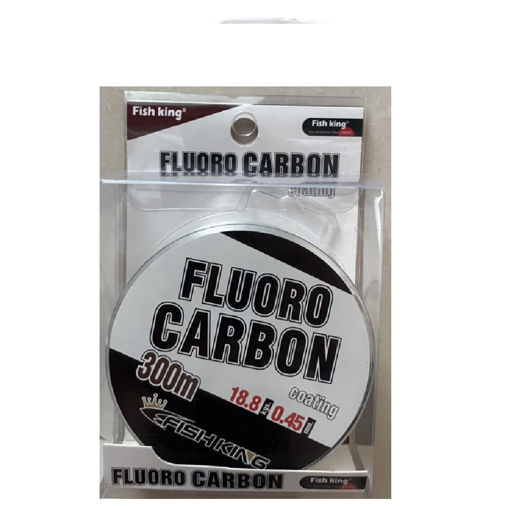 Fluorocarbon Fishing Line 300m 0.3-0.5mm Fishing Lines Leader Carbon Fiber  Line