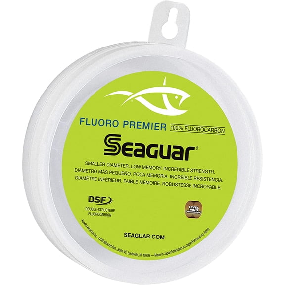 Fluorocarbon Fishing Line Shock Leader 30lbs 50yds Clear
