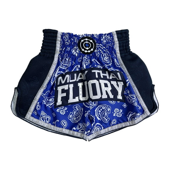 Fluory Muay Thai Shorts Boxing Training Shorts MMA Clothing Women Free Fight Shorts Free Fight Custom