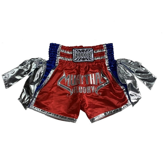 Fluory Muay Thai Shorts Boxing Training Shorts Men Pants Women Free Fight Trunk Free Fight Custom
