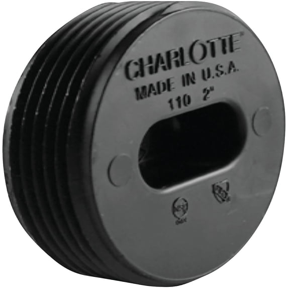 Genova ABS Flush Plug - 2 In. - Multicolor, Flush Floor Plug