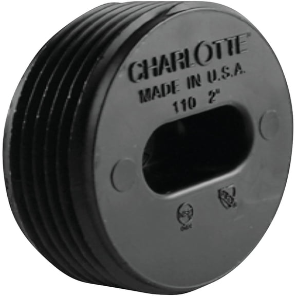 Genova ABS Flush Plug - 2 In. - Multicolor, Flush Floor Plug