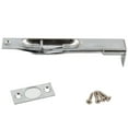 thumbnail image 1 of Flush Bolt, Sqaure Corner x Square Corner, 6 Inches, Polished Chrome by Stone Harbor Hardware, 1 of 3