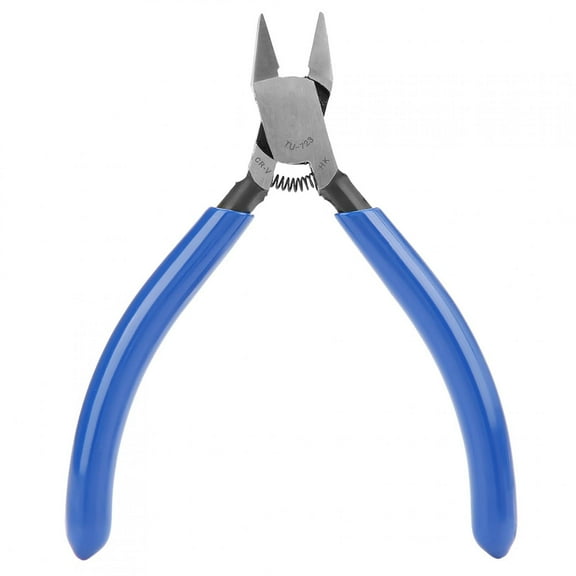 Flush Cut Pliers,Wire Cutters,4inch Electrical Wire Cable Cutters Snips Cutting Nippers Wire Cutter Pliers for Cutting Wire Electronic Feet