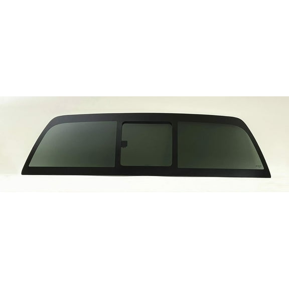Flush Fit Manual Back Slider Window Back Glass Compatible with Dodge Ram Pickup 1500 2002-2008 & 2500 3500 2003-2009 & 4500 5500 2006-2009 & 3500Cab/Chs 4500Cab/Chs 5500Cab/Chs 2010 Models