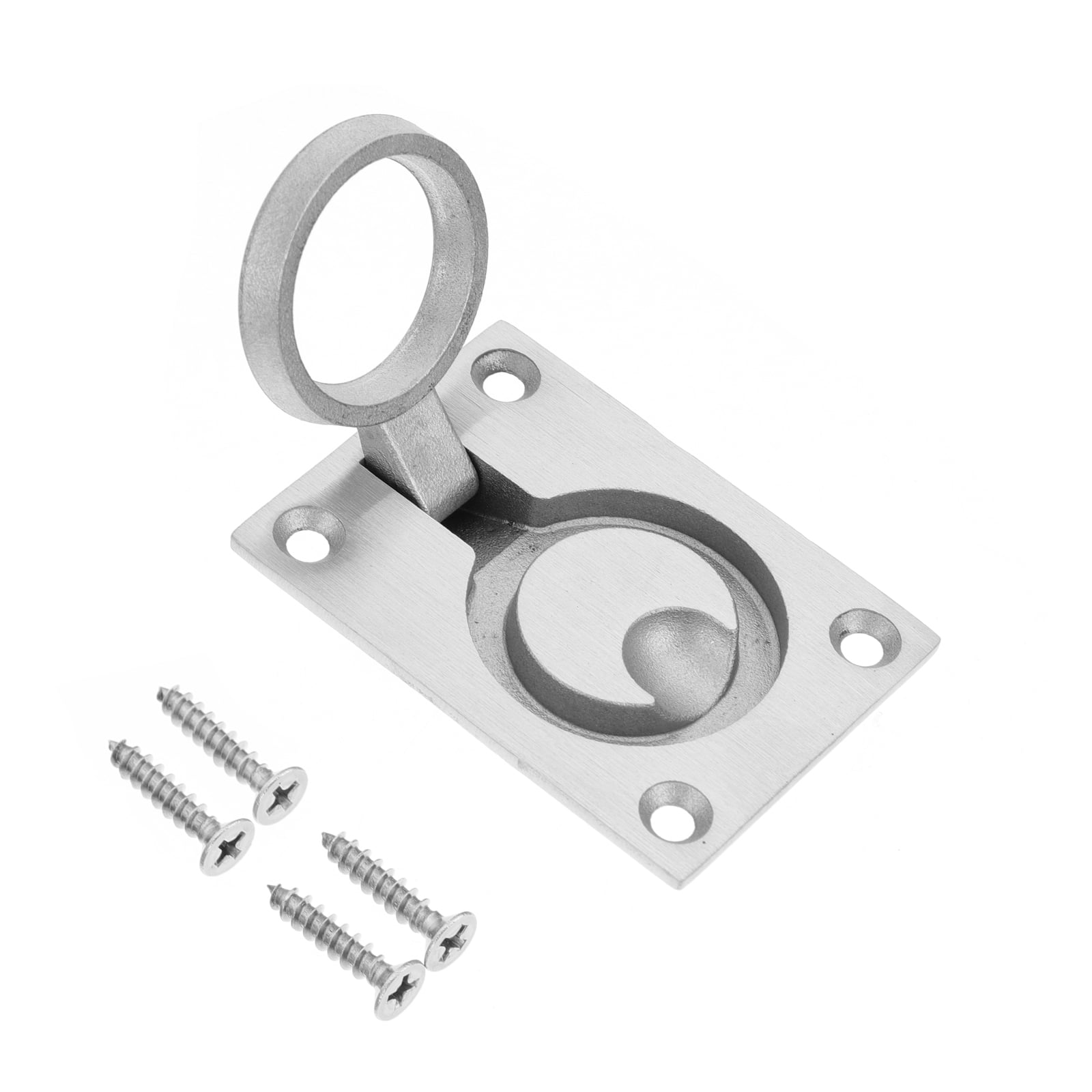 Flush Lifting Handle 1pc Stainless Steel Boat Hatch Pull Ring Marine
