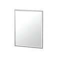 thumbnail image 1 of Gatco Flush Mount EZ Hanging 25" Framed Rectangular Mirror, Satin Nickel, 1 of 4