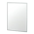 thumbnail image 1 of Gatco Flush Mount EZ Hanging 32.5" Framed Rectangular Mirror, Chrome, 1 of 2