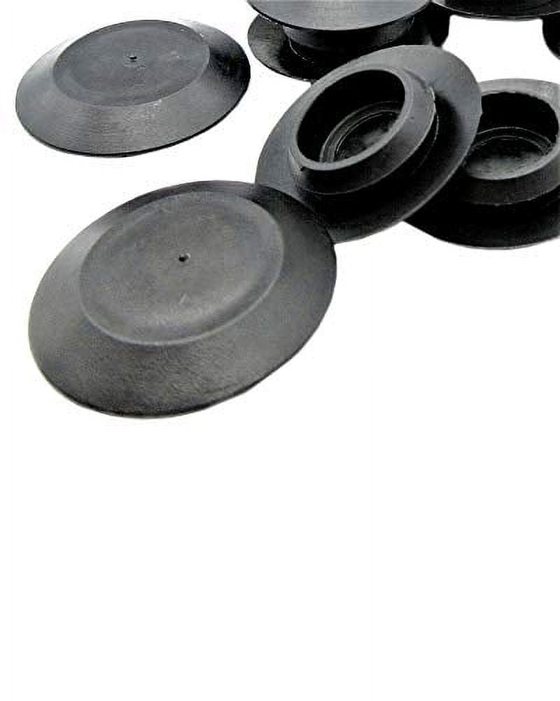 Flush Mount Black Hole Panel Plugs 1 1/8" Panel Hole Plug For Sheet