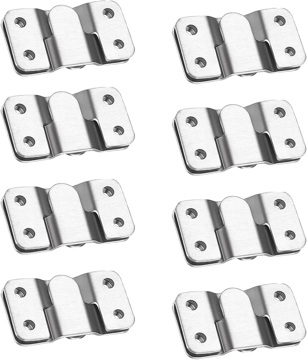 Flush Mount Bracket Headboard Wall Mounting Brackets 56 x 30mm