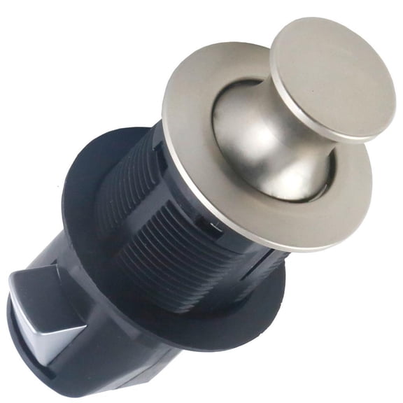 Flush Mount Cabinet Lock Push Button Latches Knob for Drawers Closets Boats