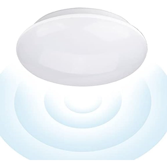 Flush Mount Ceiling Light - 180 LED 18W (100W Incandescent Bulbs Equivalent) 1200LM 3000K Energy Saving Warm White Smart Motion Activated Ceiling Light Fixture$$Tools & Hardware Other