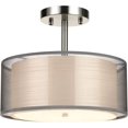 thumbnail image 1 of Flush Mount Ceiling Light,3-Lights Modern Light Fixtures Ceiling Mount Drum Light Fixture for Living Room, Bedroom,Hallway, 1 of 10
