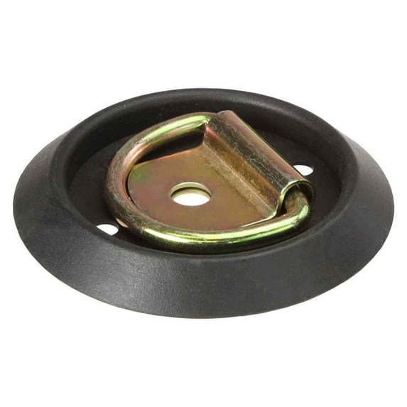 US Cargo Control Wall Mounting D-Ring - Flush Mount Pan Fitting (Single)