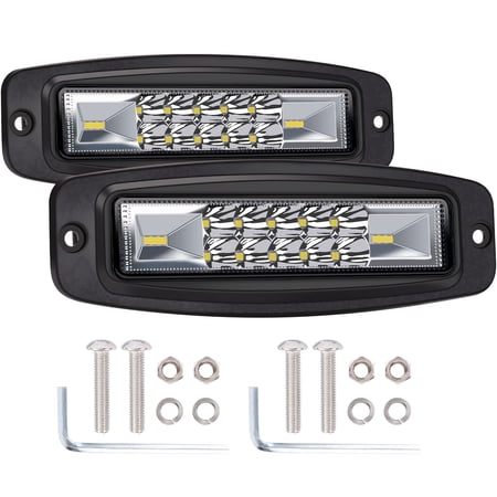7" 120W CREE LED Pods Combo Beam Offroad Light for Truck SUV
