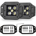 Flush Mount LED Pods, Niwaker 2pcs 5'' 100W CREE LED Driving Lights LED