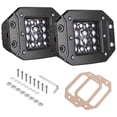 Flush Mount LED Pods, STF9 AKD Part 2pcs 84W Flush Mount LED Driving