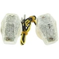thumbnail image 1 of Flush Mount Turn Signal For Suzuki GSXR 600 1000 750 SV LED Light Blinker Clear, 1 of 4