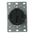 Flush Mounting Receptacle Nema 1450R, 50A 125/250V 3 Pole 4 Wire