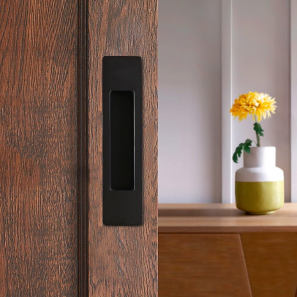 Flush Pull Flush Mount Door Finger Pull, Heavy Duty Modern Simple