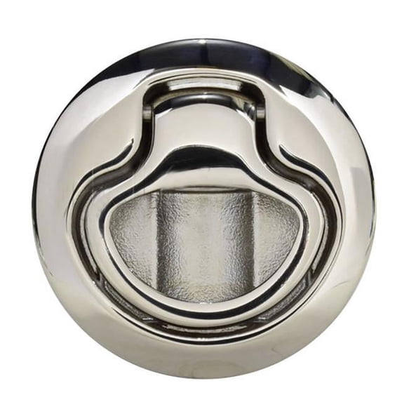 Flush Pull Latch, 316 Stainless Steel Low Profile No Restriction - Medium