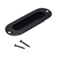 Flush Recessed Pocket Sliding Barn Door Cabinet Rectangular Pull 35-40mm-abs-hinge-opening-positioner-hole-drilling-locator-punching