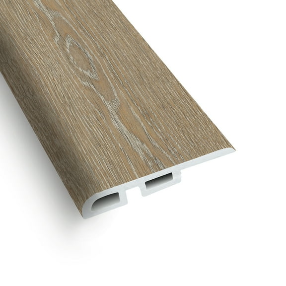 Flush Reducer - 0.27" Thick x 1.69" Wide x 92" Long Waterproof Molding - For Flooring Color Alamo
