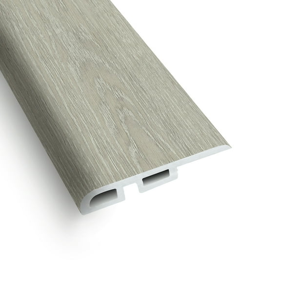 Flush Reducer - 0.27" Thick x 1.69" Wide x 92" Long Waterproof Molding - For Flooring Color Reflection