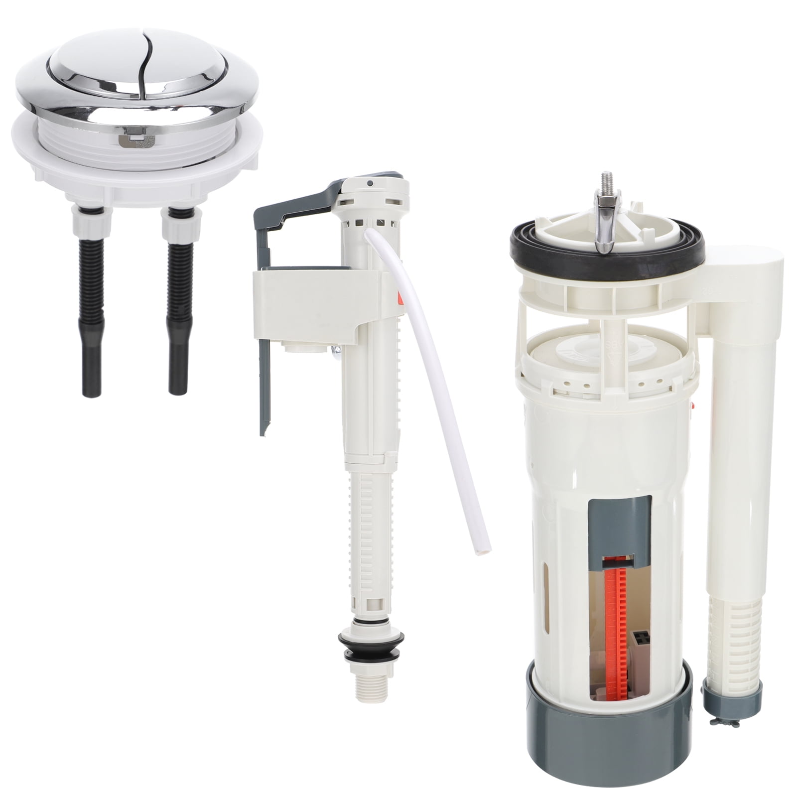 Flush Repair Kit Drains Device Whelping Buttons Accessories Toilet Tank