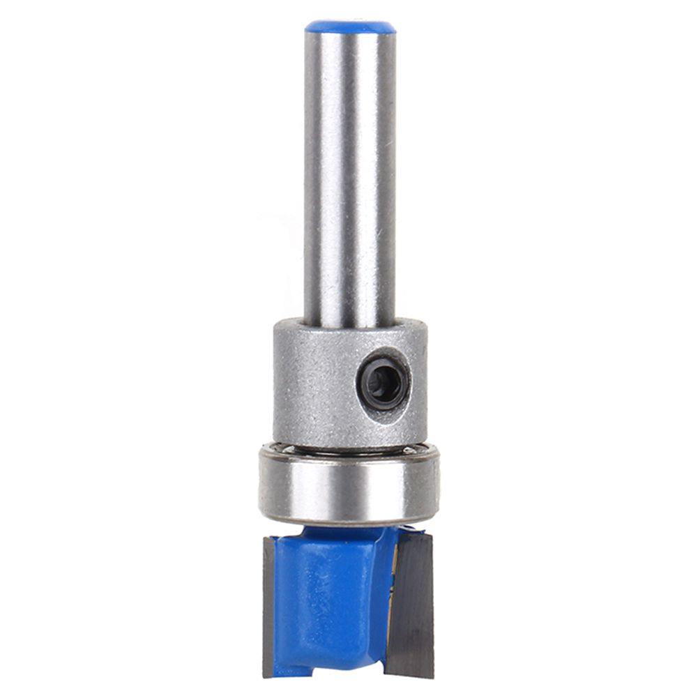 Flush Trim Router Bit, 1/4 Shank Straight Dual Blade Flush Trim Pattern