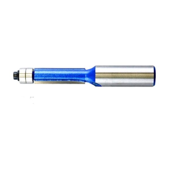 Flush Trim Router Bit Double Bearings Wood Trimming Cutter for Projects